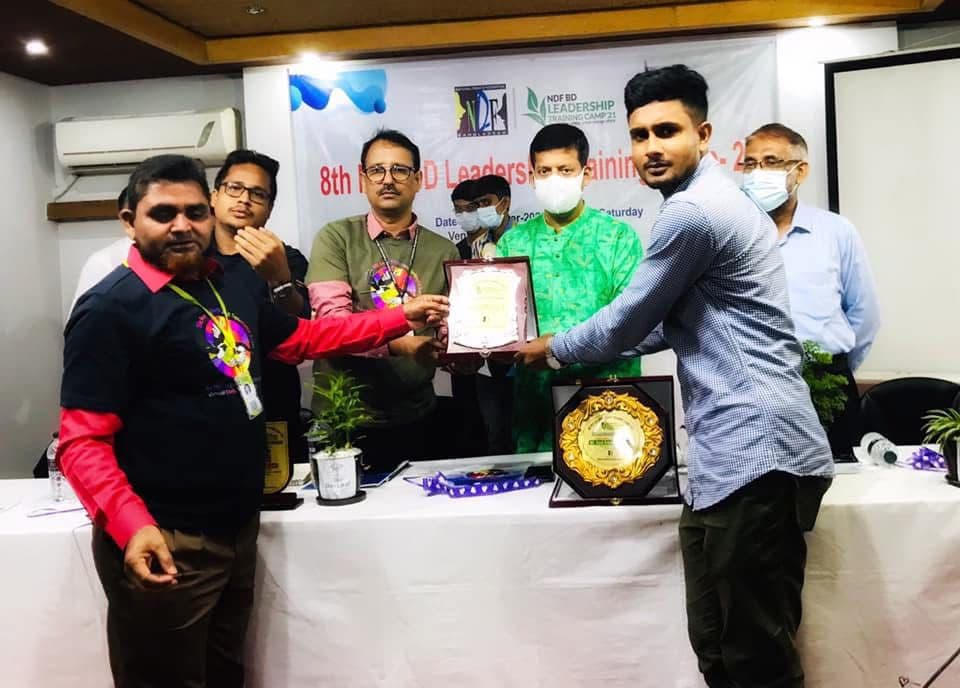 Best Debater Award – NDF BD Leadership Camp