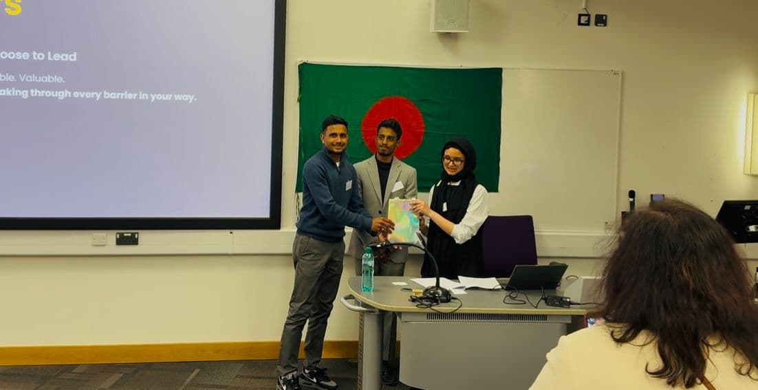 Speaker – Bangla Society, Anglia Ruskin University